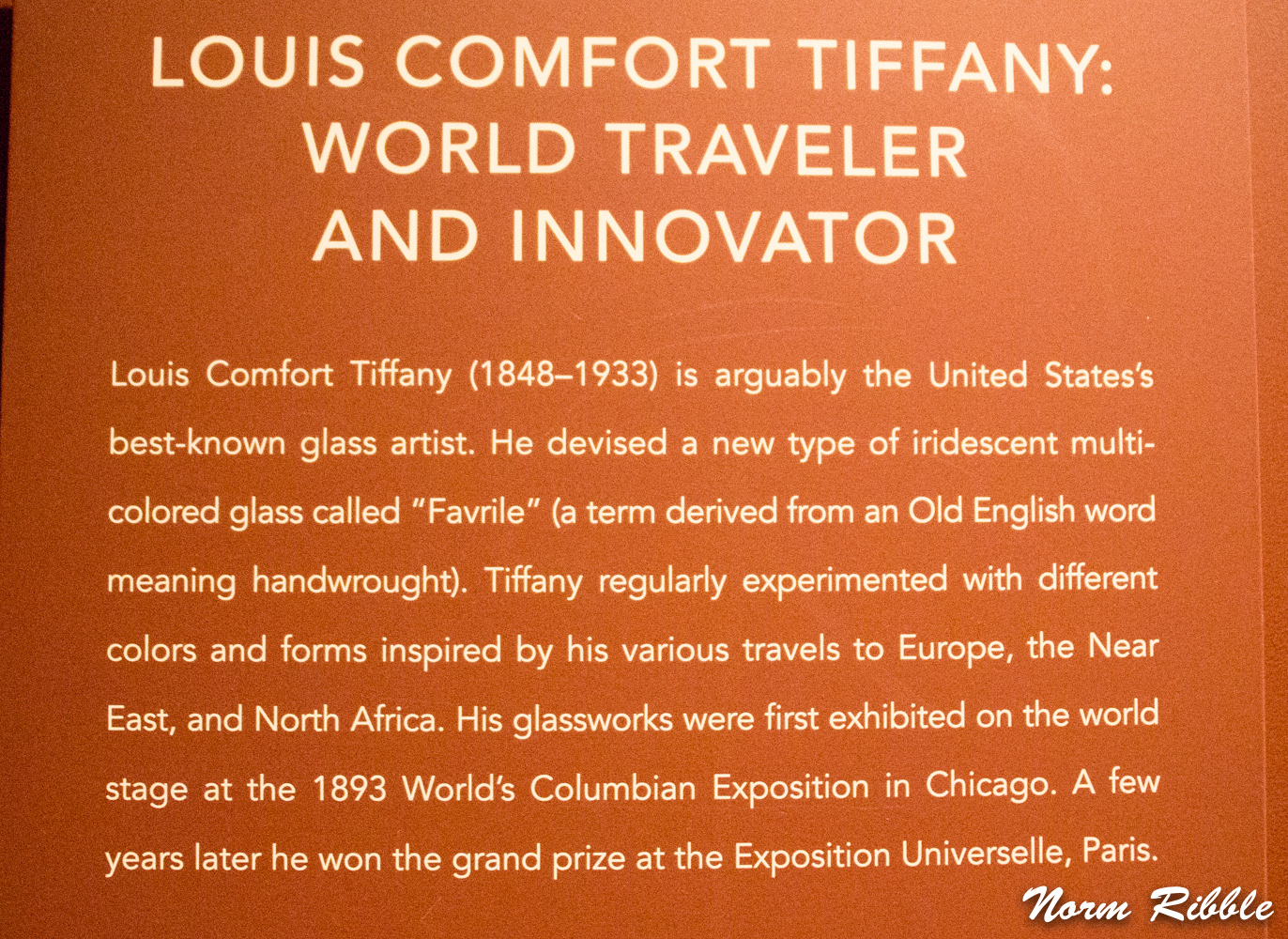Tiffany Description